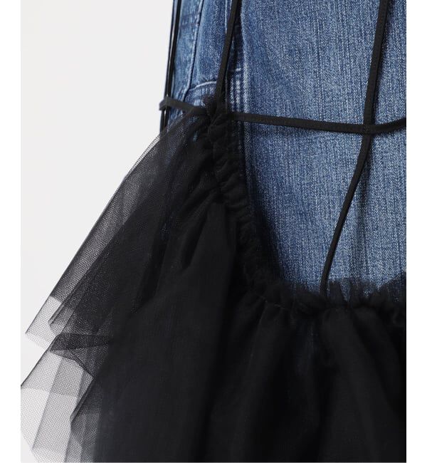  「MARGE 別注 TULLE BONE WRAP スカート」|スカート|