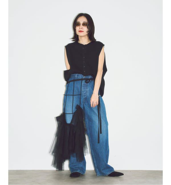  「MARGE 別注 TULLE BONE WRAP スカート」|スカート|