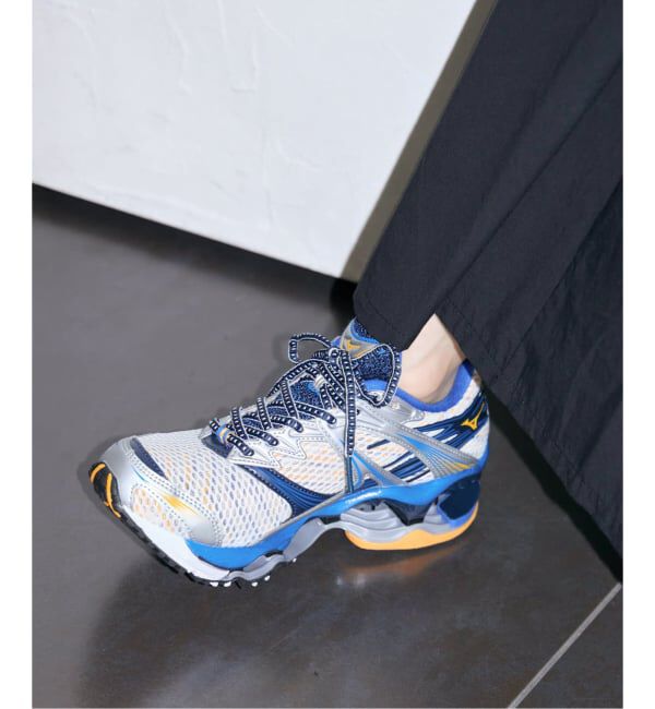  「MIZUNO WAVE PROPHECY 1 D1GA265501：スニーカー」|スニーカー|ブルー A