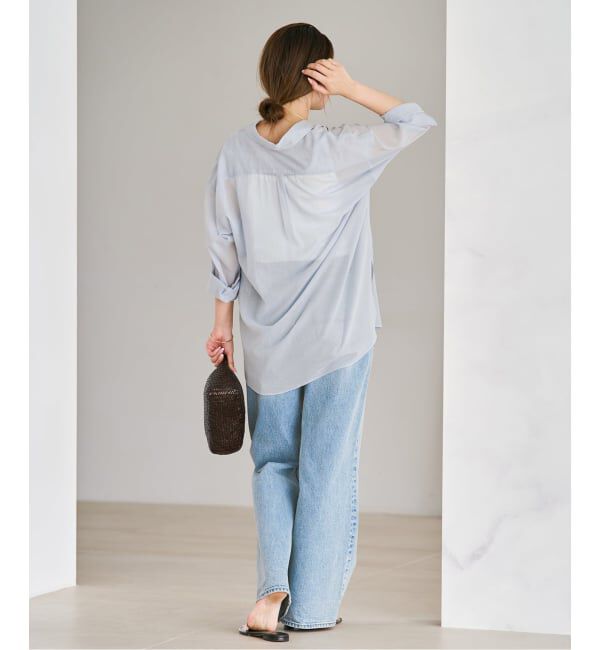 Plage「new cotton sheer シャツ」|シャツ・ブラウス|