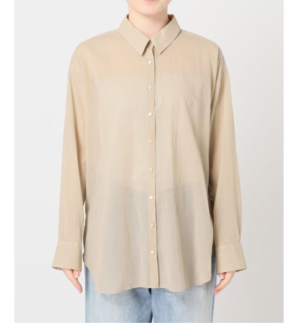 Plage「new cotton sheer シャツ」|シャツ・ブラウス|