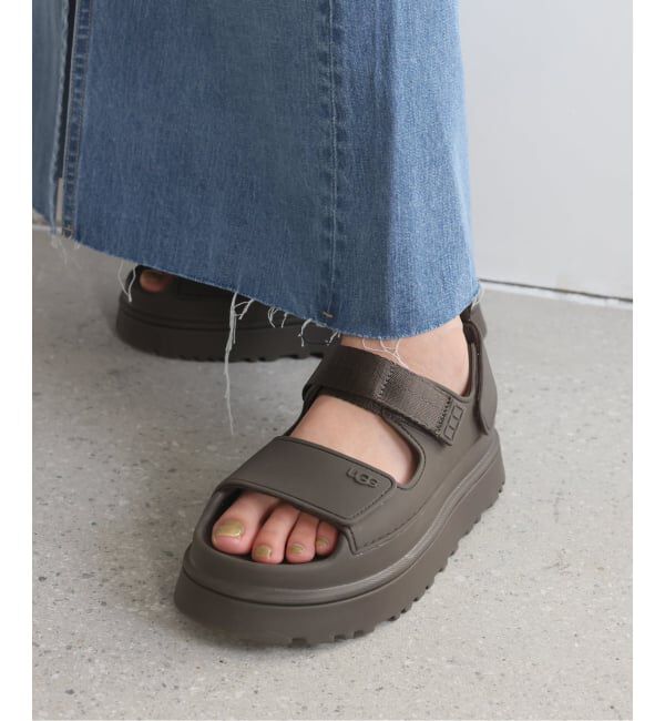 SLOBE IENA「《別注カラーあり/追加2》 UGG/アグ GoldenGlow Sandal W」|サンダル|