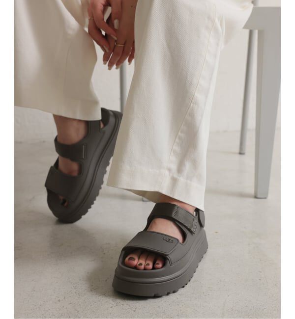 SLOBE IENA「《別注カラーあり/追加2》 UGG/アグ GoldenGlow Sandal W」|サンダル|