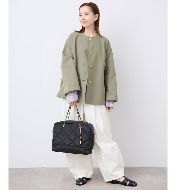 SLOBE IENA「《追加》OUTDOOR/アウトドア SLOBE別注 キルティング2WAYショルダーバッグ」|ショルダー・メッセンジャー|