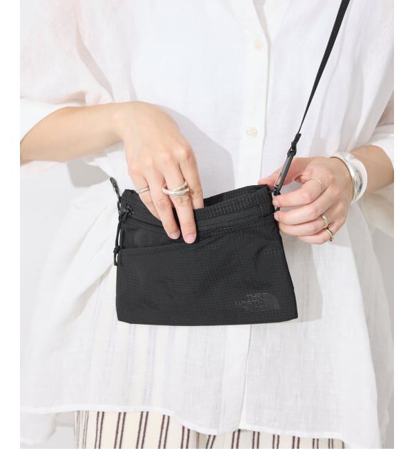 SLOBE IENA「THE NORTH FACE/ノースフェイス Rafter Shoulder Pouch S SP NM72628」|ショルダー・メッセンジャー|ブラック