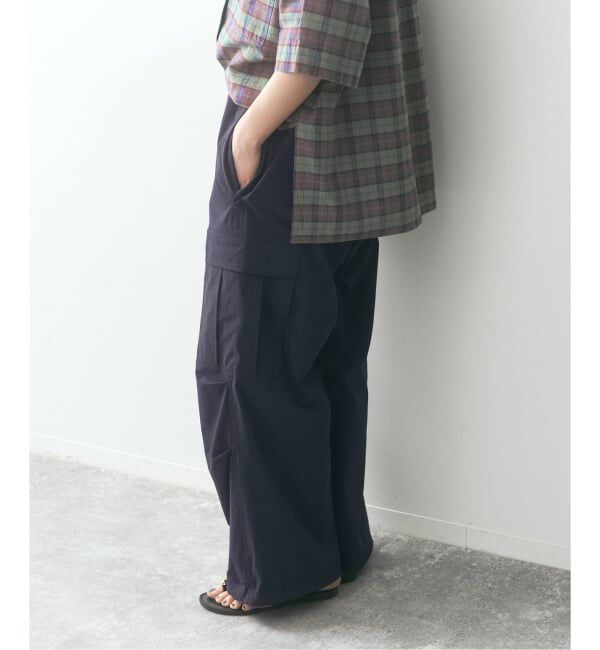 Spick and Span「SHEN TANAKA*S パラシュートパンツ」|カーゴ|