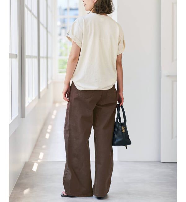 Spick and Span「《新色有り / 追加2》SOMETHING for SS 別注 HANA CURVE TAPER」|デニム|