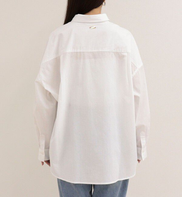 fredy emue「汗染み軽減加工COTTONオーバーシャツ」|シャツ・ブラウス|