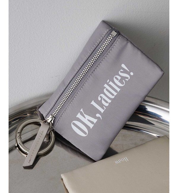 Hoaw.「【インフルエンサー企画】Nylon pouch」|ポーチ|グレー