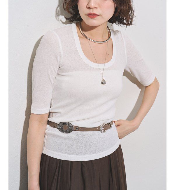  「《人気再販アイテム》【myporter】ラウンドネックドライフィットカットソー」|Tシャツ・カットソー|