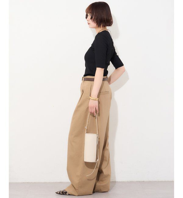  「《人気再販アイテム》【myporter】ラウンドネックドライフィットカットソー」|Tシャツ・カットソー|