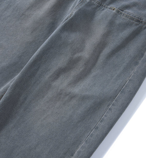  「《UNISEX / サイズ展開あり》スラッシュポケットブラストワイドデニム」|デニム|