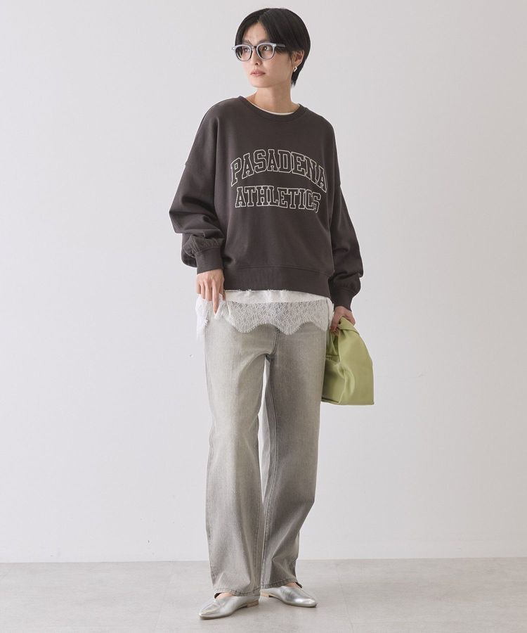 AMERICAN HOLIC「ルーズストレートデニムパンツ」|デニム|