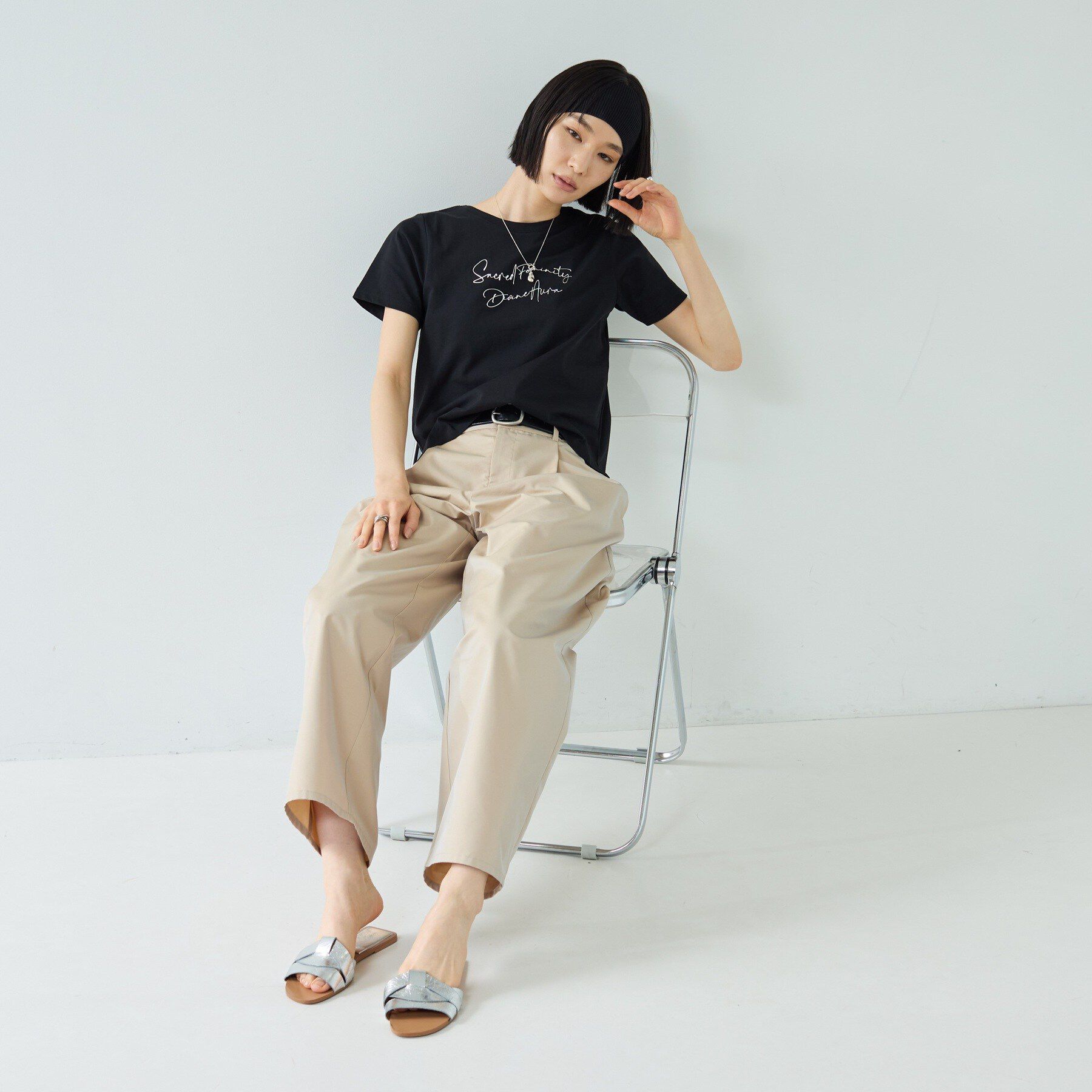 GALLEST「3DプリントロゴTシャツ」|Tシャツ・カットソー|