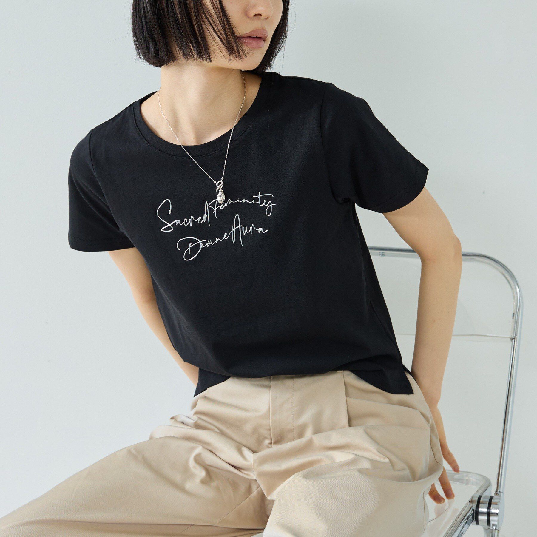GALLEST「3DプリントロゴTシャツ」|Tシャツ・カットソー|
