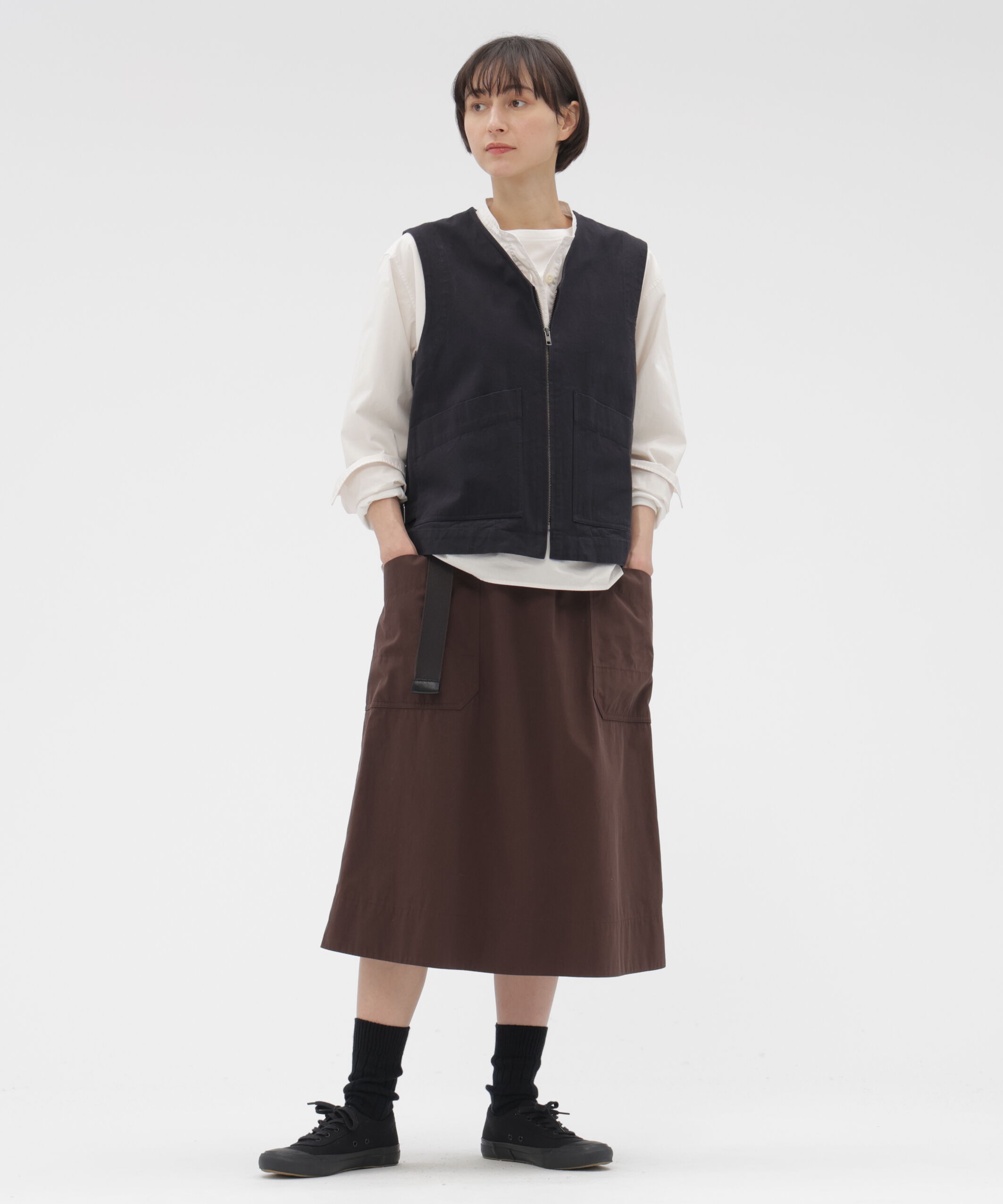 MHL.「FADED COTTON TWILL BLOUSON」|ブルゾン・スタジャン|