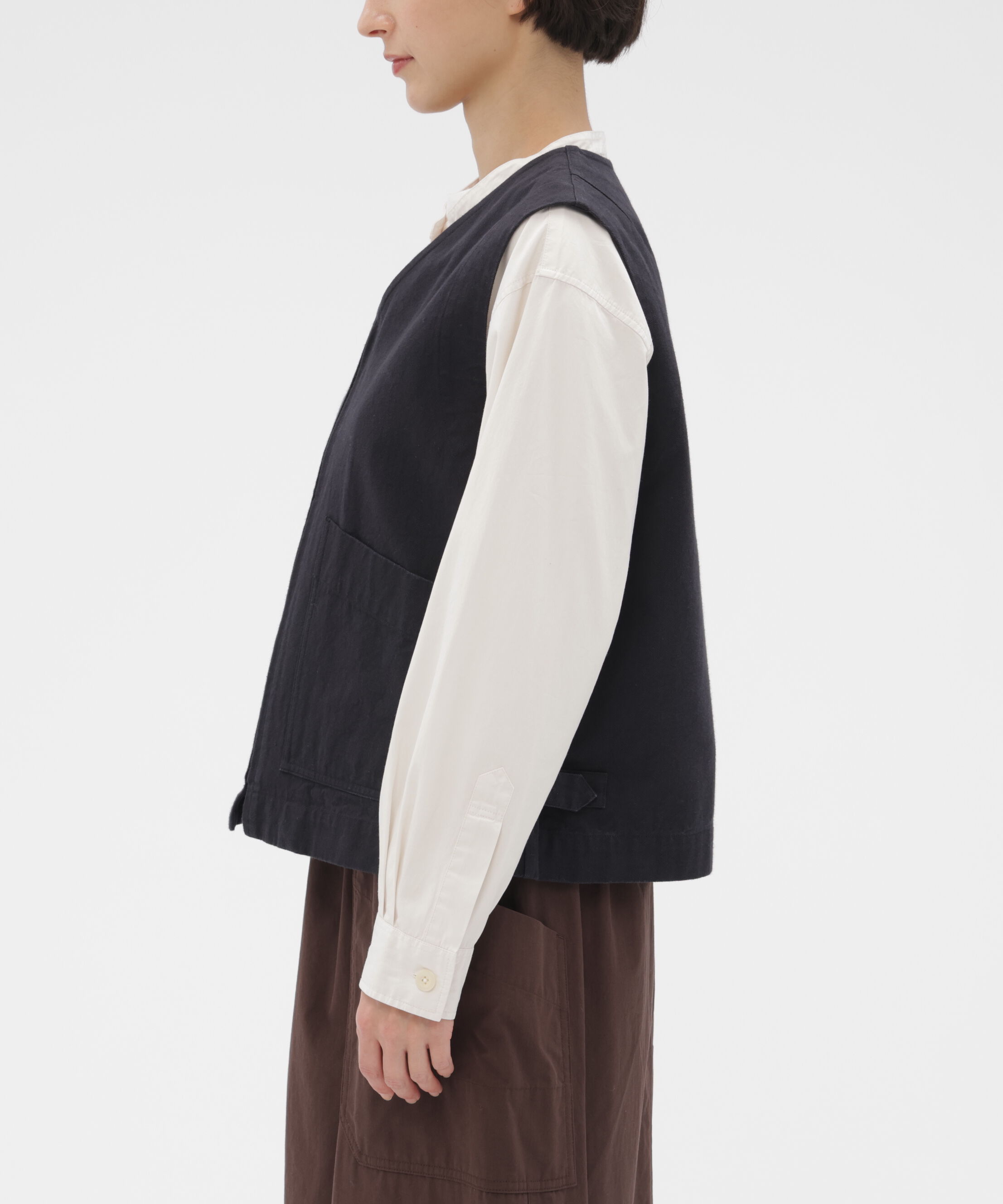 MHL.「FADED COTTON TWILL BLOUSON」|ブルゾン・スタジャン|