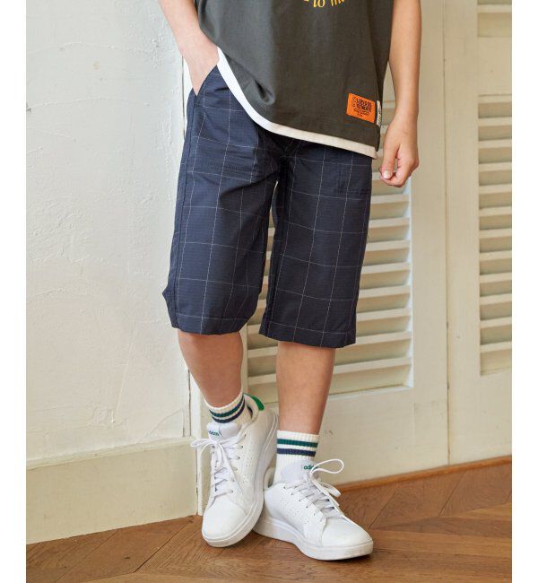 ikka kids「軽量リップ6.5分丈パンツ（120~160cm）」|その他|
