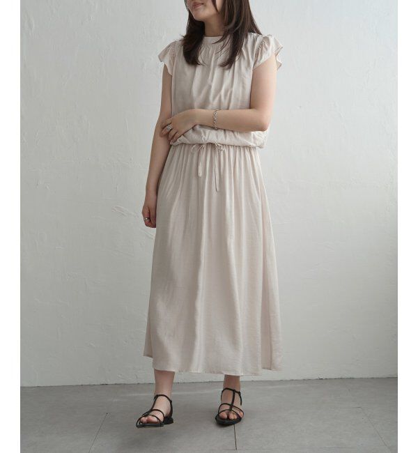 VENCE share style「RNオーガンプチハイネックワンピース」|ワンピース|