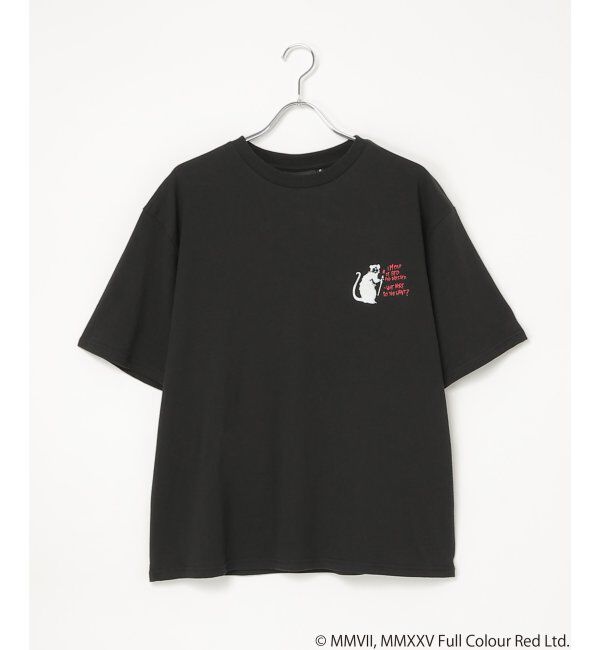 VENCE share style「Banksy バンクシー HOME SWEET HOME Tシャツ」|Tシャツ・カットソー|ブラック