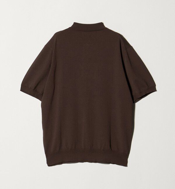 UNITED ARROWS green label relaxing「【WEB限定】JUST fit ジャケイン ニット 半袖 ポロシャツ」|ポロシャツ|