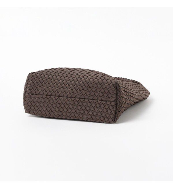 Demi-Luxe BEAMS 「NAGHEDI / イントレチャート ショルダーバッグ〈CAMEL〉」|トートバッグ|