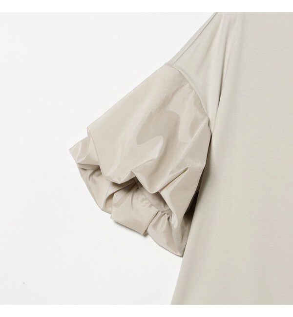 Demi-Luxe BEAMS 「タフタ バルーン スリーブ プルオーバー」|Tシャツ・カットソー|