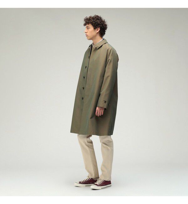 BEAMS PLUS「Balmacaan Coat T/C Gabardine」|ダッフルコート|