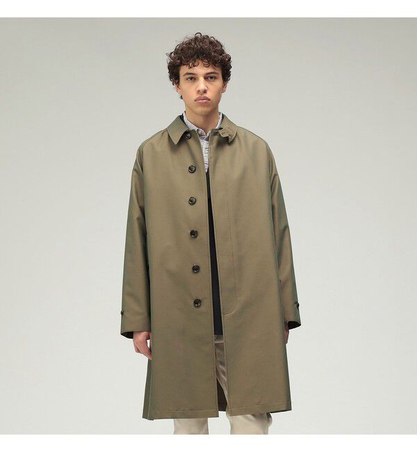 BEAMS PLUS「Balmacaan Coat T/C Gabardine」|ダッフルコート|