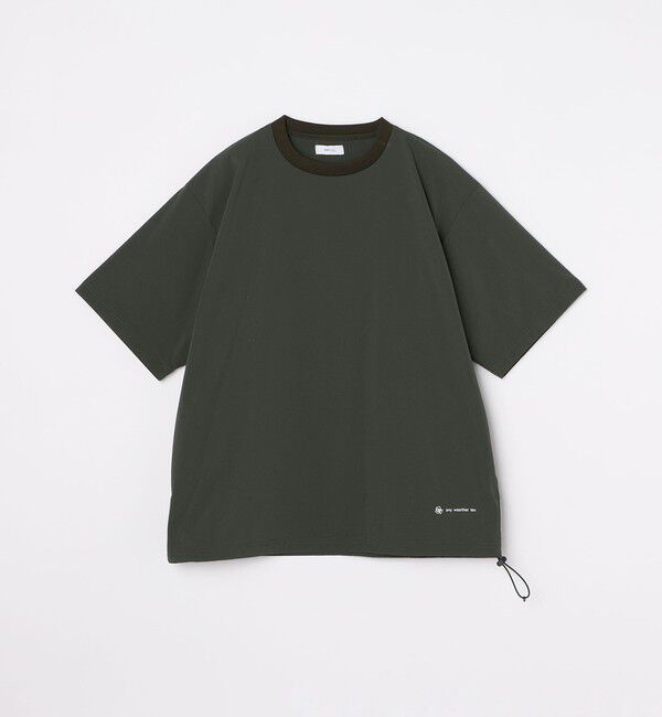 SHIPS any「【WEB限定】SHIPS any: ワッシャーナイロン スピンドル Tシャツ＋イージーショーツ セットアップ◆」|Tシャツ・カットソー|