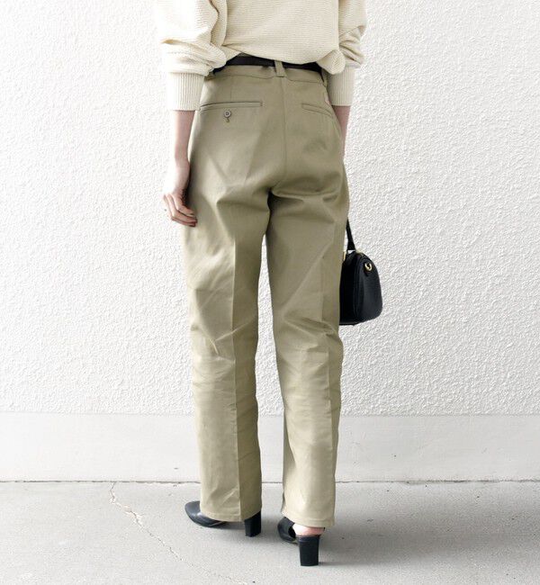 SHIPS any「【SHIPS any別注】Dickies:〈洗濯機可能〉ツイル チノ パンツ」|チノ|