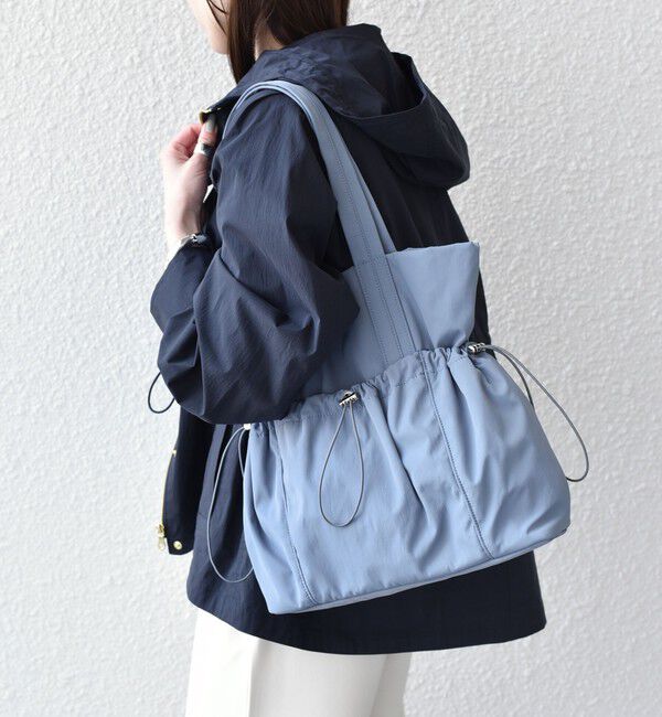 SHIPS Colors 「SHIPS Colors: A4 ナイロン ギャザー トートバッグ◇」|トートバッグ|