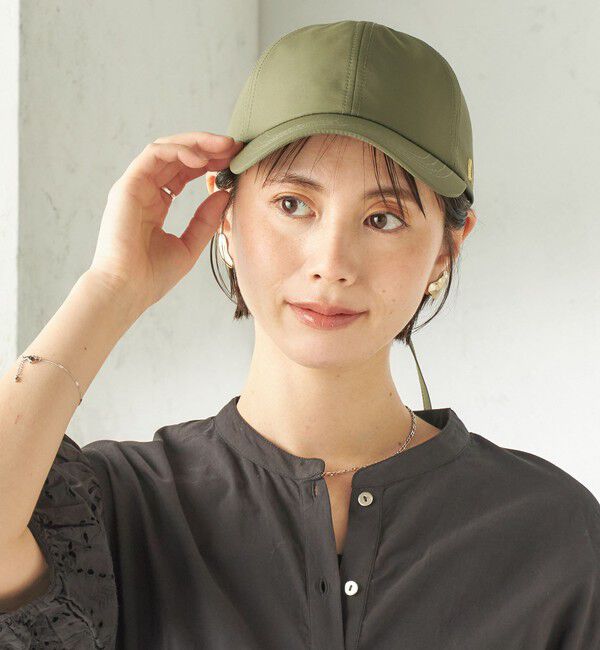 SHIPS for women「Revis:〈UVカット / 撥水 / 透湿〉リボン キャップ」|キャップ・キャスケット|