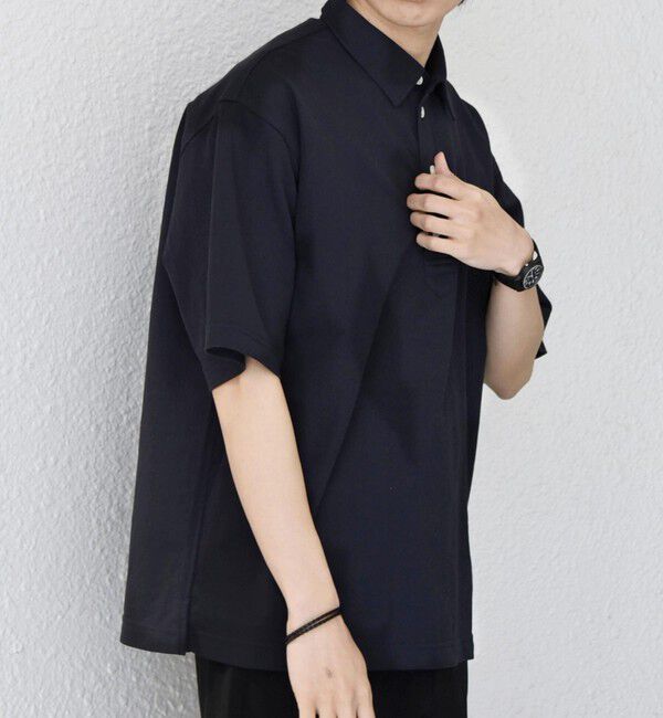 SHIPS any「SHIPS any: 360&deg; THE CIRCLE STRETCH リネン ミックス ポロシャツ◆」|ポロシャツ|