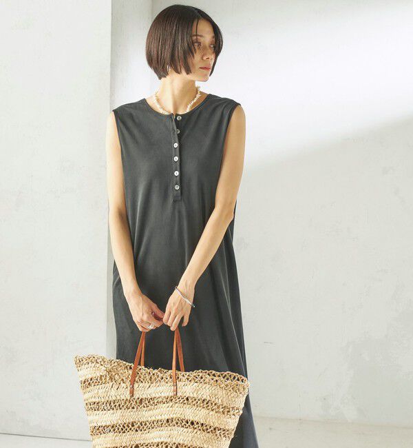 SHIPS for women「〈手洗い可能〉フィブリル ジャージー 2WAY ワンピース」|ワンピース|ブラック