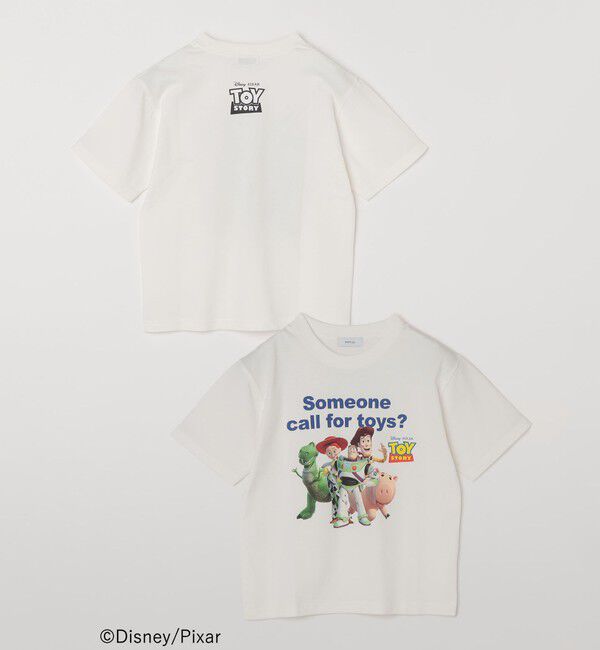 SHIPS any「SHIPS any: TOYSTORY/トイ・ストーリー/ プリント ロゴ TEE <KIDS>◇」|Tシャツ・カットソー|