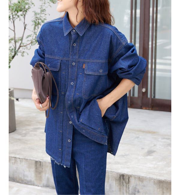 OUTDOOR PRODUCTS Usual Things「追加3 ULTデニムワーカーシャツ」|シャツ・ブラウス|
