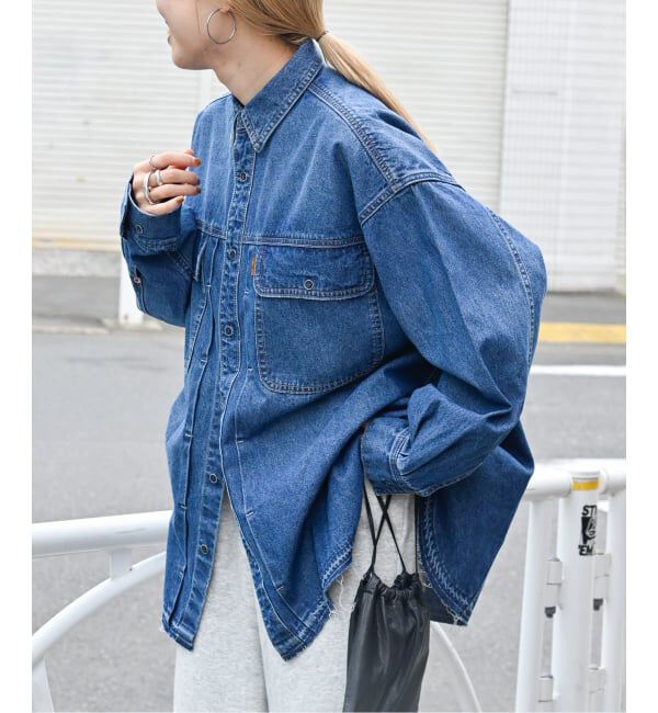 OUTDOOR PRODUCTS Usual Things「追加3 ULTデニムワーカーシャツ」|シャツ・ブラウス|