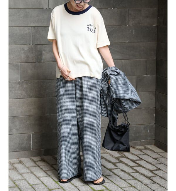 OUTDOOR PRODUCTS Usual Things「Rational Girl コットンフライスリンガーTEE」|Tシャツ・カットソー|