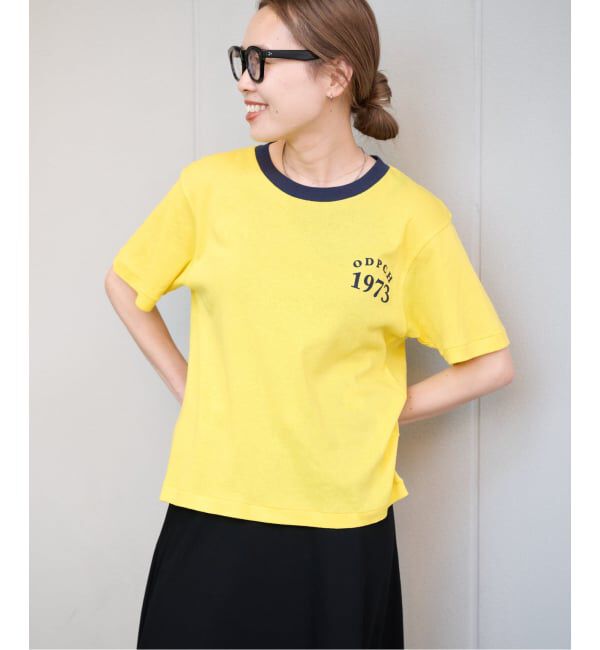 OUTDOOR PRODUCTS Usual Things「Rational Girl コットンフライスリンガーTEE」|Tシャツ・カットソー|