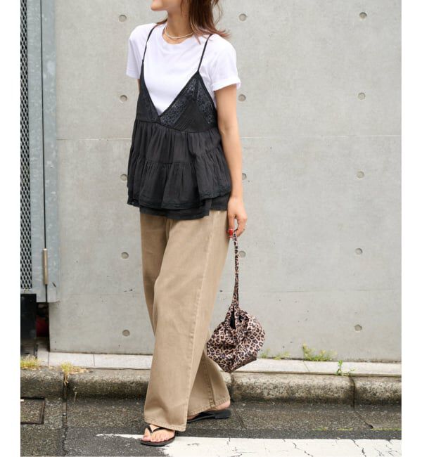 OUTDOOR PRODUCTS Usual Things「≪予約≫レースフリルキャミ」|シャツ・ブラウス|