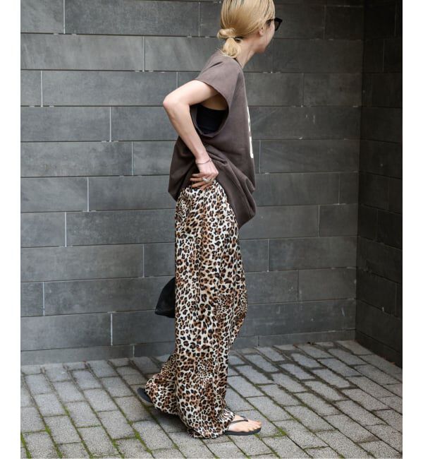 OUTDOOR PRODUCTS Usual Things「≪予約≫追加2 レオパードパンツ」|スラックス|