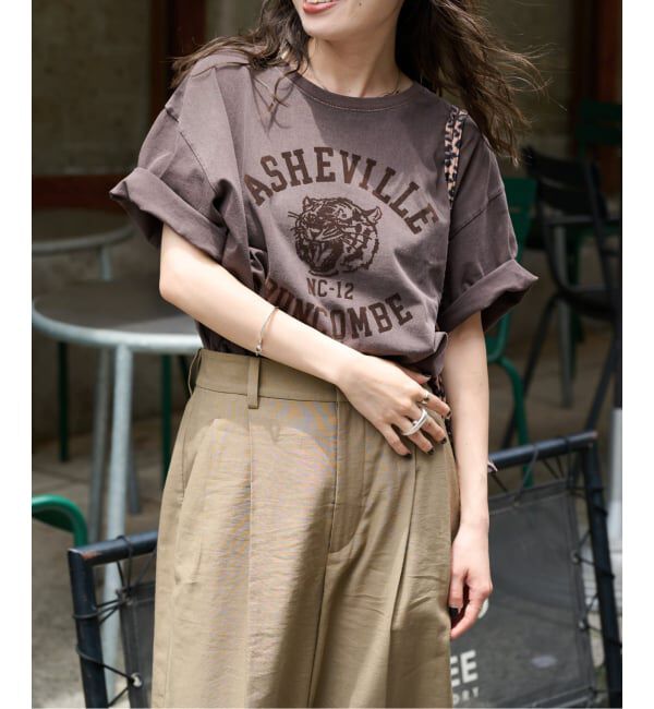 OUTDOOR PRODUCTS Usual Things「≪予約≫追加4 ピグメントカットオフZOO TEE」|Tシャツ・カットソー|