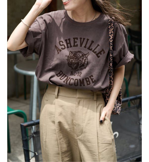 OUTDOOR PRODUCTS Usual Things「≪予約≫追加4 ピグメントカットオフZOO TEE」|Tシャツ・カットソー|