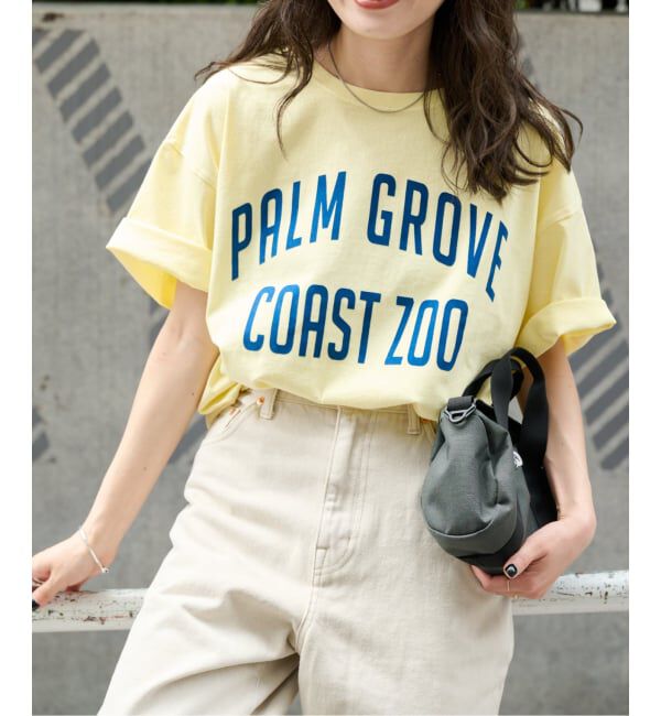 OUTDOOR PRODUCTS Usual Things「≪予約≫追加4 ピグメントカットオフZOO TEE」|Tシャツ・カットソー|