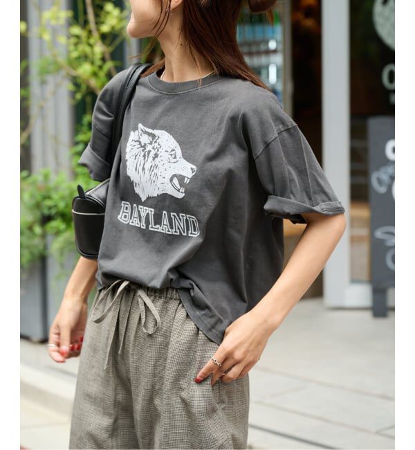 OUTDOOR PRODUCTS Usual Things「≪予約≫追加4 ピグメントカットオフZOO TEE」|Tシャツ・カットソー|