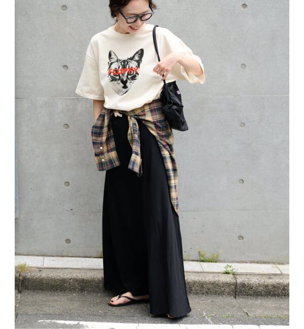 OUTDOOR PRODUCTS Usual Things「≪予約≫追加4 ピグメントカットオフZOO TEE」|Tシャツ・カットソー|