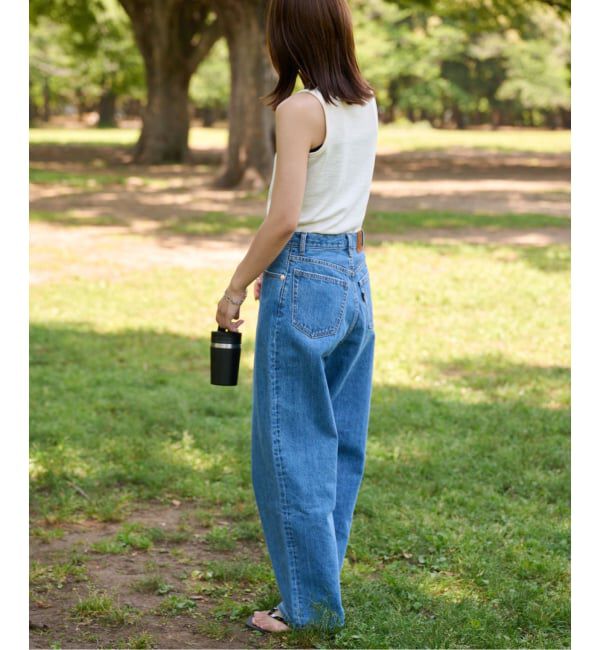 OUTDOOR PRODUCTS Usual Things「≪予約≫追加7 ULTデニムハイライズルーズ5PKT」|デニム|