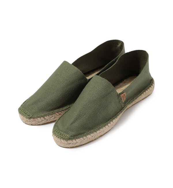 TOMORROWLAND GOODS「La Maison de L'Espadrille Pattern401」|スリッポン|57 カーキ