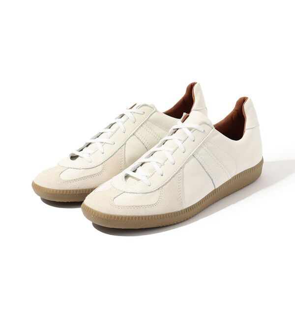 TOMORROWLAND GOODS「REPRODUCTION OF FOUND GERMAN MILITARY TRAINER スニーカー」|スニーカー|11 ホワイト